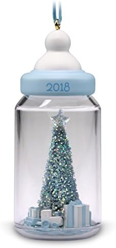 Hallmark Keepsake Christmas Ornament 2018 година датира, првото Божиќно шише за бебешки бебе
