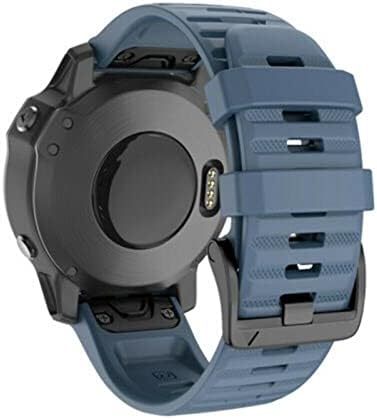 Czke Силиконски Часовник За Брзо Ослободување ЗА Garmin Fenix 7X 7 7S Гледајте Лесна Лента За Зглоб За Феникс 6 Pro Гледајте 26 22mm Ремен