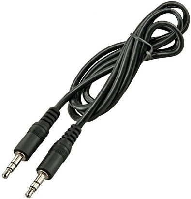 Аукс кабел од 3,5 мм до 3,5 мм аудио кабел - 3,3ft/1m Аукс кабел за автомобил, слушалки, iPhone, iPad, iPod, ехо -точка, домашни