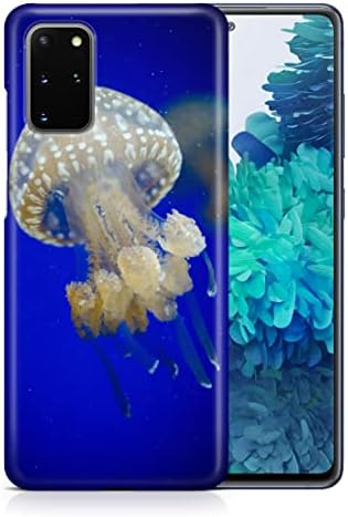 Медуза морска риба водна 8 Покрие за телефонски куќишта за Samsung Galaxy S20+ Plus
