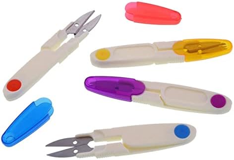 Fuuie кујнски ножици 4 парчиња за шиење ножици за шиење на ножици за шиење за шиење на конец на конец ножици за вкрстени бод ножици