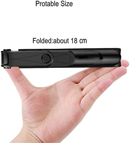 YFQHDD 3 во 1 Selfie Stick The Телефон Трипод Продолжен монопод со -компатибилен далечински управувач за селфи стап за паметни