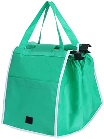 Walnuta преклопена продавница за еднократна употреба на чанти Супермаркет задебелен количка количка за количка што не е плетена торба за самопослуга