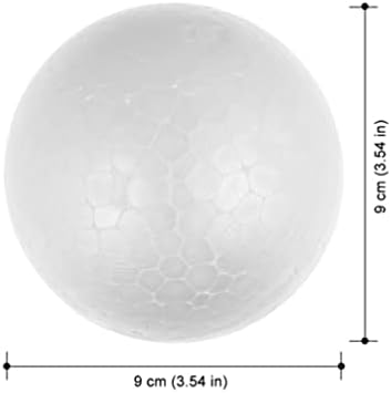 Stobok 5 поставува модел на соларен систем модел на пена, бела пена топка недовршена полистирен сфери, моделирање на топки за моделирање