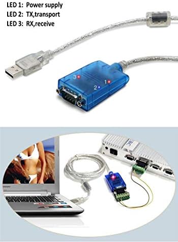 EB-Link USB 2.0 до сериски RS-422/485 CABLE CONVERTER USB во RS485 RS422 COM Сериски порт-уред за комуникација Адаптер за конвертор 9