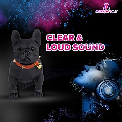 Звучник во стилот на Buldog Max Power Buldog - MD568 Bluetooth Sonight Sonders - Bulldog звучник со батерија што може да се полни - Bluetooth