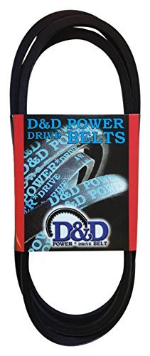 D&D PowerDrive 12x875 Метрички стандарден замена за замена, должина A/4L, 1 -лента, 35 , гума
