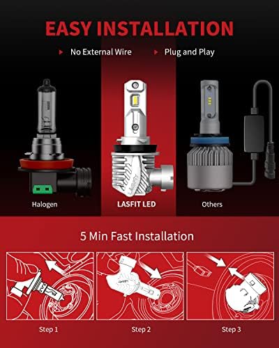 LASFIT За Kia Sportage 2011- LED Светилки H11/8/9 LED Светилки H7 LED Светилки За Високо И Ниско Светло Напред