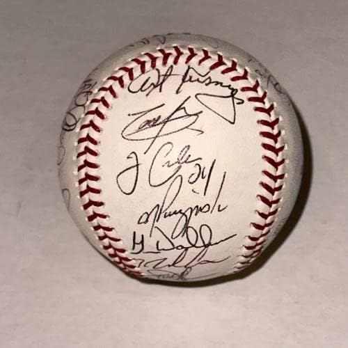 2005 Светската СЕРИЈА Вајт Сокс Тим Потпиша Официјален Млб Бејзбол МЛБ Автор. 23 Сигс-Автограм Бејзбол