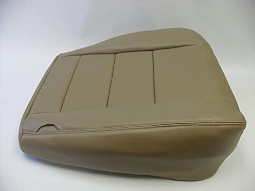 2002 до 07 за за Ford F-250 Lariat Driver & Patherner Batter Leather Seat Covers Tan