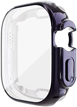 Cnhkau Tpu Случај За Apple Watch 8 Ултра 49mm 360 Целосен Случај Заштитник На Екранот Капак HD Браник Јасен Iwatch Серија 8 Ултра/про
