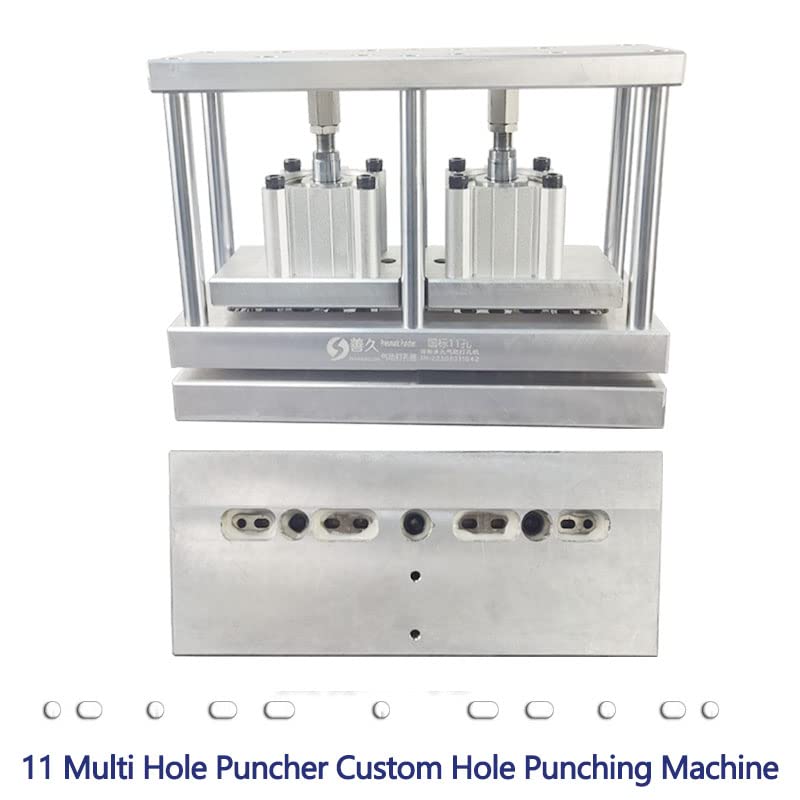 Мулти дупки машина за удирање прилагодена мулти -дупка пневматска удар за трудови пластични кеси