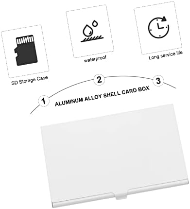 СОЛУСТ Куфери Костум случај 3 парчиња 9 Метална Меморија Мини Складирање Алуминиум Носење Слот - - Слот Чувар На Случај Легура