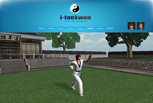 Таеквондо 3Д форма на појас во боја Kukkiwon Taekwondo Poomsae Tutorial PC Softwarel