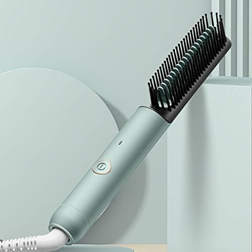 Xdkll за коса за исправа за коса, анти-скалд електричен чешел брзо загревање кадрава и права коса