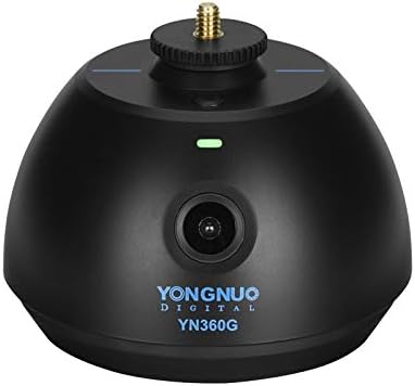 Yongnuo автоматско следење на држачот на телефонот, не е потребна апликација и поставување, 360 ° фотографии и видеа без раце, за сите мобилни телефони