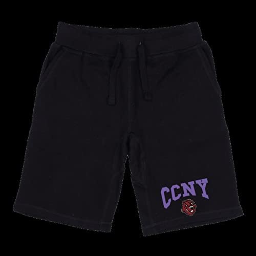 CCNY Beavers Premium College Collece Fleece Shorts Shorts