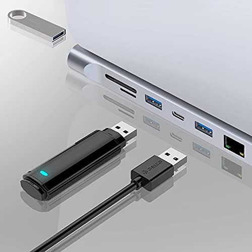 WPYYI 12 ВО 1 USB C Центар Лаптоп Докинг Станица Тип-C До Двојна HDMI-Компатибилен/VGA/USB 3.0 Центар/PD/RJ/Микро-SD/TF Картичка