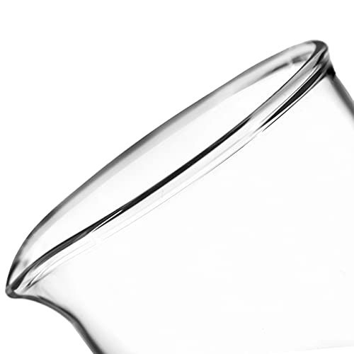 Чаша, 10мл-Ниска Форма со Излив-Унградиран - Боросиликат 3.3 Стакло-Еиско Лаборатории
