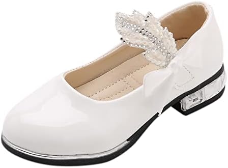 Девојки фустани чевли за девојки свадба куглари девојки девојки принцези забавни чевли ниска потпетица за чевли за мали перформанси