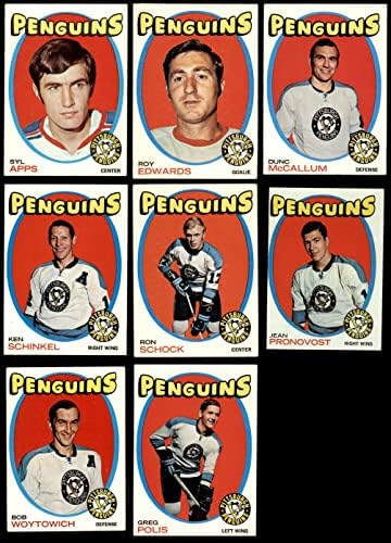 1971-72 Топс Питсбург Пингвини Во Близина На Тимот Сет Питсбург Пингвини ВГ/ЕКС+ Пингвини