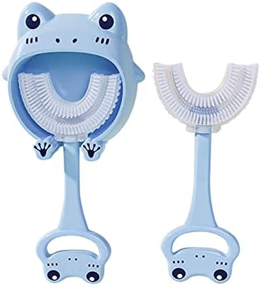 Дополнителна цврста четка за заби за заби за заби за заби цртан филм тигар шема мануелен силиконски деца во облик на четка за заби орална