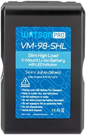 Watson Pro 14.4V 98WH тенок ли-јонски батерија со USB