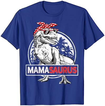 Мамасаурус т рекс Диносаурус Смешни Мама Саурус Семејство Маица Мајка
