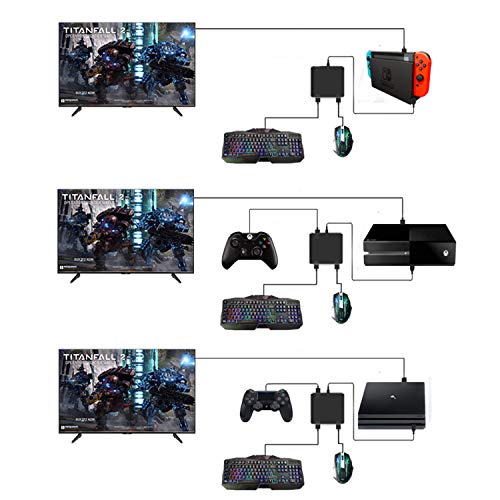 Адаптер за тастатура и глушец oyојтрн за Xbox One / PS4 / Switch