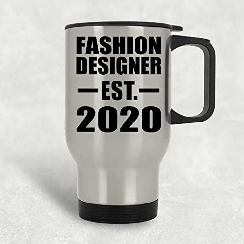 Дизајнирајте Моден Дизајнер Основан ЕЛЕК. 2020 Година, Сребрена Патна Кригла 14оз Изолирана Гимнастика Од Нерѓосувачки Челик, Подароци
