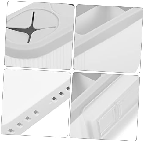 Cabilock 5pcs Електричен држач за четки за заби ПС, силиконска сива двојна тиркизна