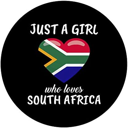 Само девојче кое го сака подарокот за патувања во Јужна Африка Јужна Африка Попсокети зафаќа и се залага за телефони и таблети