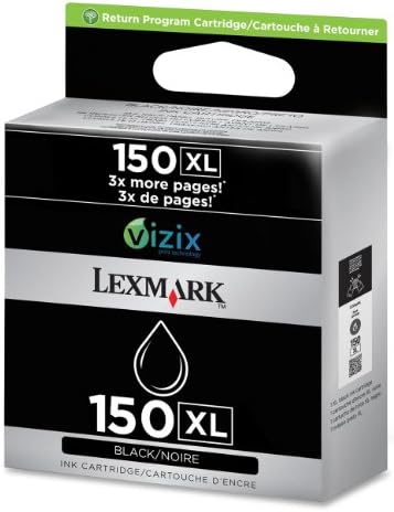 Lexmark со висок принос 150XL црно мастило