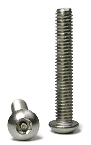 Копче глава Torx Security Machine Screw завртката од не'рѓосувачки челик отпорни на завртки 5/16-18 x 1-1/2 инчи QTY 25