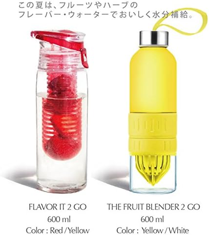 Револуционерно чисто овошје со чисто овошје 2 шише со инфузер на вода