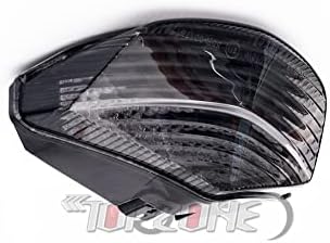 Topzone Fit Ducati 2010-2013 Monster 1100; 2011-2014 Monster 796; LED задната ламба светлина на опашката на сопирачката + Интегрирани индикатори
