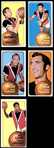 1970-71 Тимот на Топс Чикаго Булс го постави Чикаго Булс Екс Булс