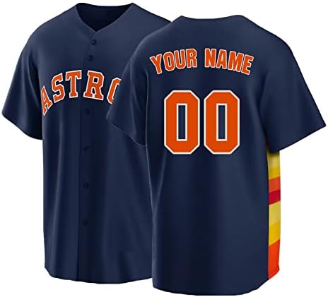 Обичен бејзбол дрес го персонализира вашето име и број на бејзбол униформа за мажи и млади жени и млади