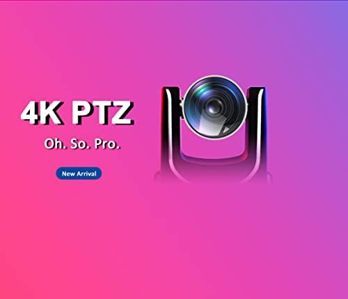 Камера на Avkans 4K NDI, 20x SDI/HDMI/USB/IP во живо стриминг 4K PTZ камера за црковни настани за видео услуги за производство ……