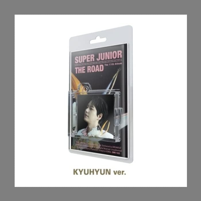 Super Junior The Road 11 -ти албум Smini верзија паметен албум музика NFC картичка+Photocard+Smini Case+Следење