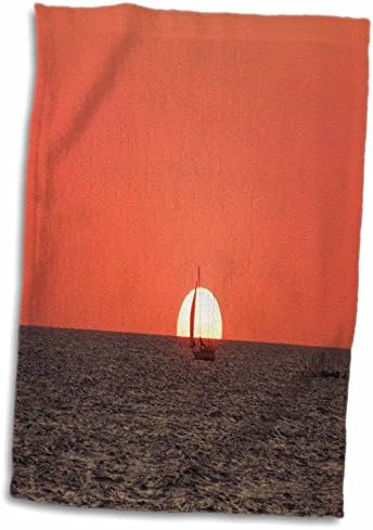 3drose Florene Sunset - едриличар n црвено зајдисонце - крпи