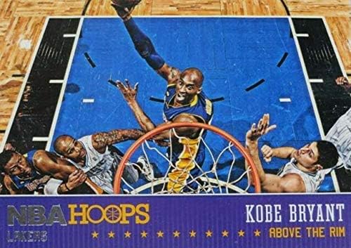Коби Брајант 2013 2014 Хупс над малопродажната малопродажба само кошаркарска серија нане вметнете картичка #16 на која се прикажува оваа starвезда на Лос Анџелес Лејкерс