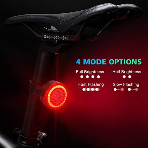 USЕР 2 Пакет USB Задни Светла ЗА Велосипеди на Полнење, LED Задно Светло За Велосипеди, Безбедност На Возење Велосипед Црвено Задно