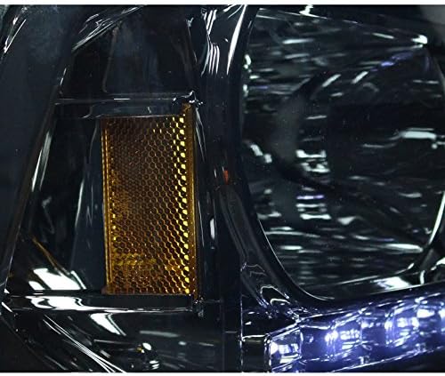 ZMAUTOPARTS LED DRL Лента Фарови Фарови Чад Компатибилен со 2006-2010 Dodge Полнач