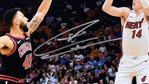 Тајлер Херо потпиша 8х10 Мајами Хит Кошарка Фото ЈСА - Автограмирана НБА фотографии
