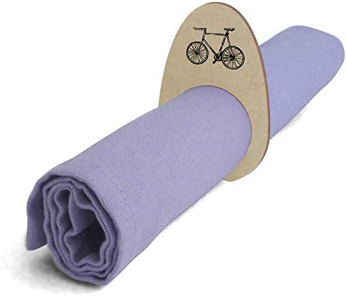 Азиеда 5 x 'велосипед' дрвени салфетки/држачи