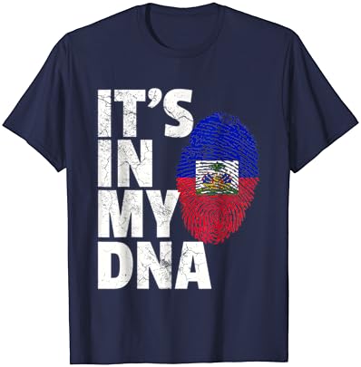 ТОА Е ВО МОЈАТА ДНК Хаити Хаити Знаме Гордост Маица