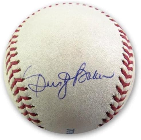 Стив Гарви Реџи Вилијамс Дасти Бејкер потпиша автограмиран бејзбол 30ч S1365 - Автограм Бејзбол