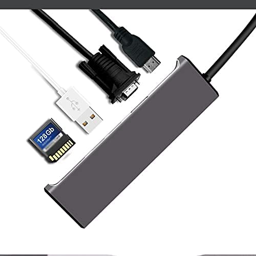 Док-станицата за докинг на UXZDX, докинг-станица за докинг, го проширува USB адаптерот конвертор на мобилни телефони