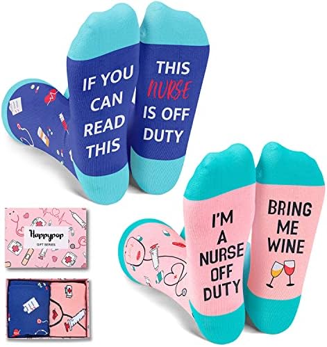 Змарт Смешни Чорапи Луди Чорапи Глупави Чорапи За Жени Тинејџерки, Читање Книги Чорапи Подароци За Љубителите На Книги